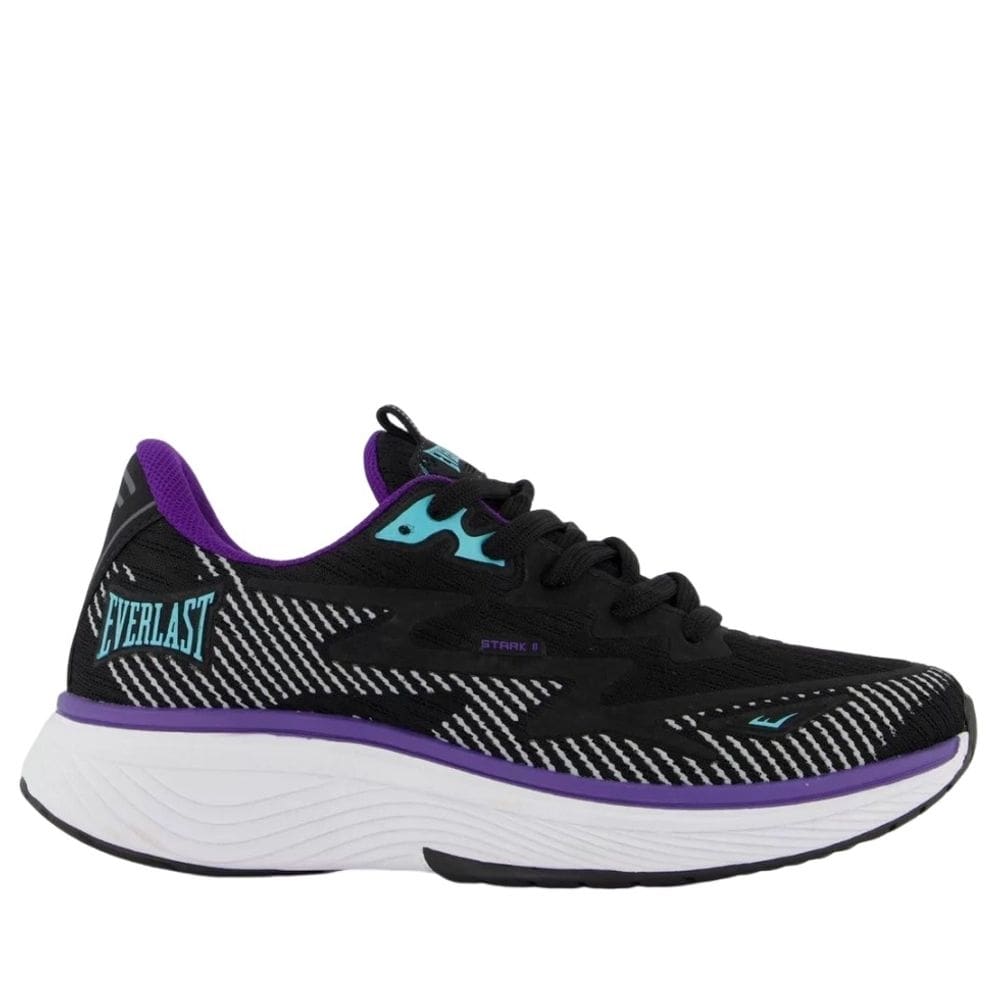 Tênis Everlast Stark II - Feminino - Preto/Roxo
