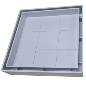 Ralo 10X10 Oculto Seca Piso/ Porcelanato Inteligente Branco