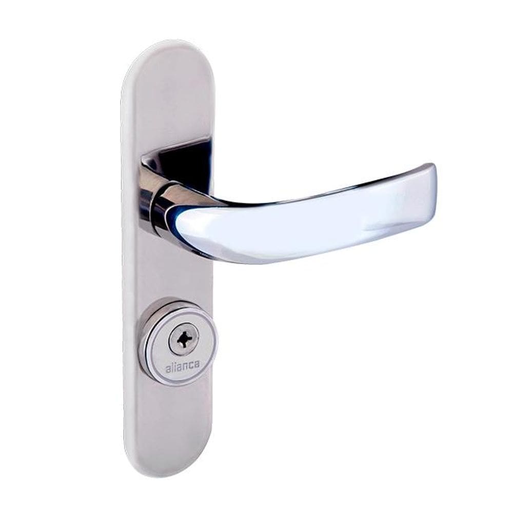 fechadura tetra home elegance espelho s40 cromado alianca