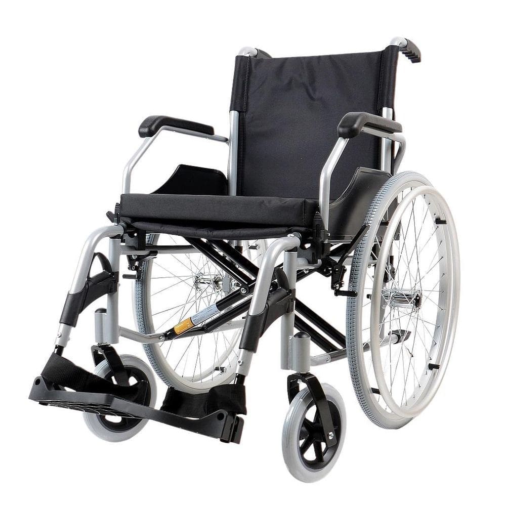 Cadeira de rodas dellamed d600 dobrável até 120kg