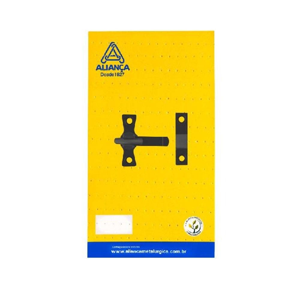 cartela tranqueta 86108 zamac preto fosco alianca