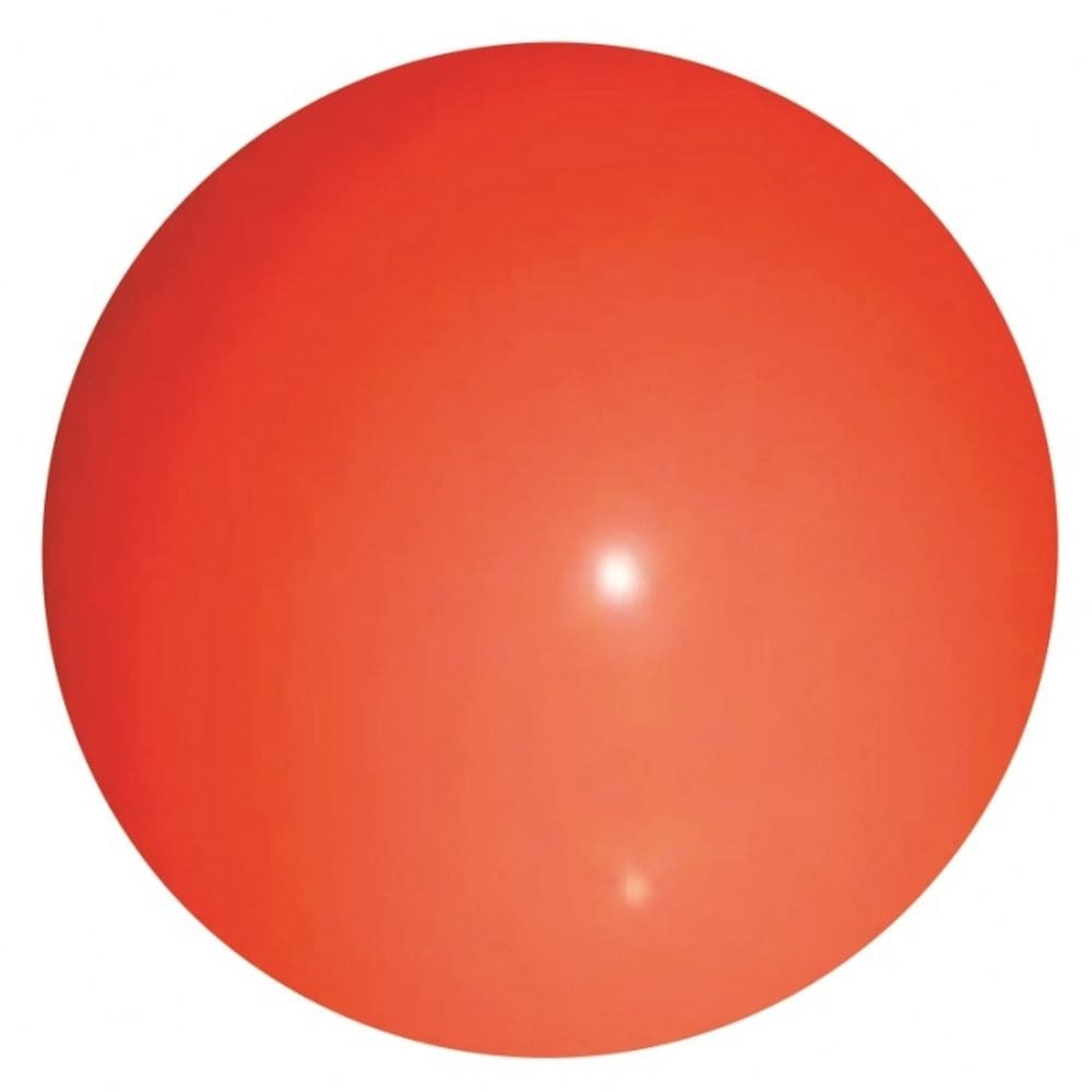Bola de vinil lisa grande laranja kit com 20 bolas .