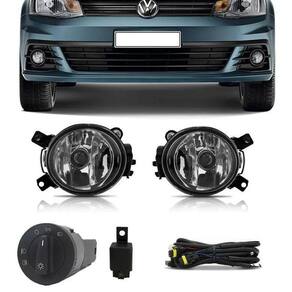 Kit farol de milha neblina vw gol voyage g7 2017 2018