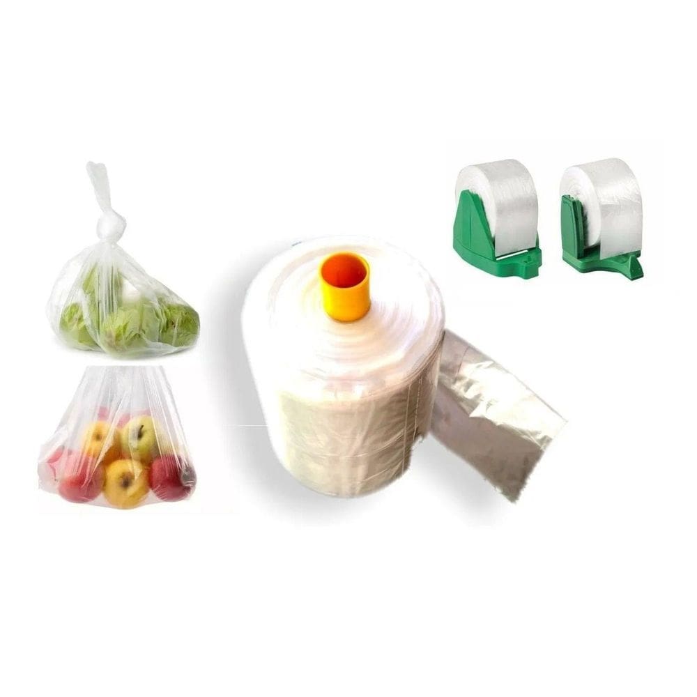 Bobina picotada fundo estrela tamanho p 28x40 c/1800 sacos