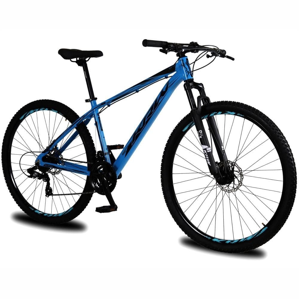 Bicicleta Krw Kr1 Aro 29 Susp. Dianteira 24 Marchas - Azul