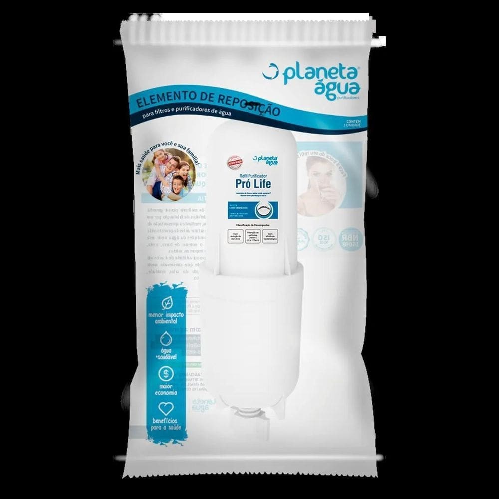 Refil filtro do purificador água soft slim fit by everest