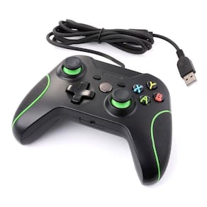 Controle xbox one  joystick com fio pc usb feir
