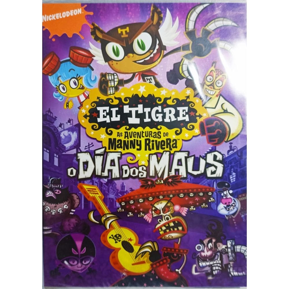 DVD El Tigre - As Aventuras de Manny Rivera - O Dia dos Maus