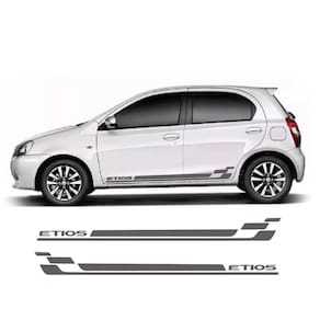 Adesivo Lateral Etios Hatch Et3 Toyota Faixa Colante Fita