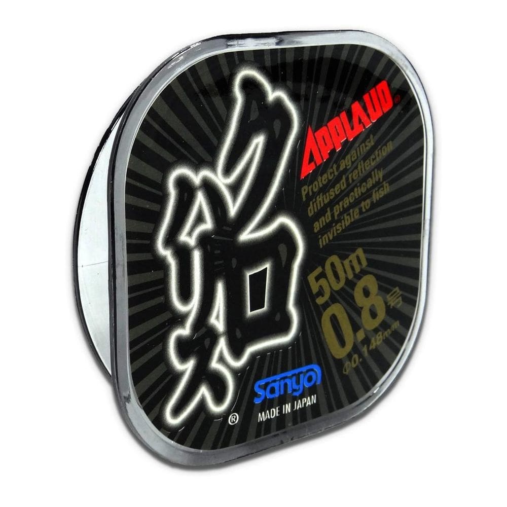 Linha De Pesca Lider Nylon Applaud Black 50M