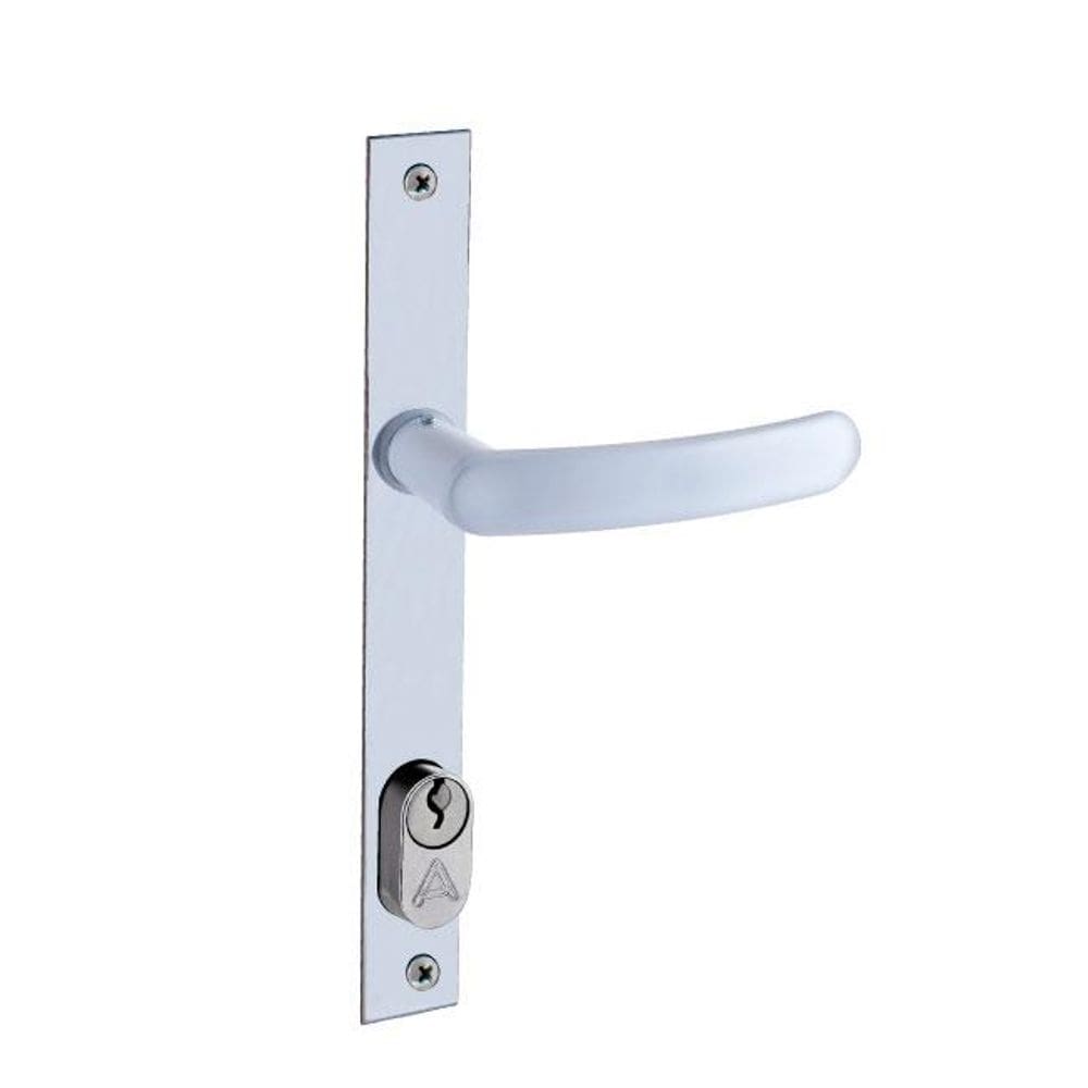 fechadura perfil 14,4mm branco alianca
