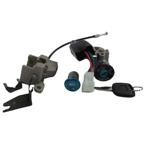 Chave ignição completa scooter bike 50 shineray