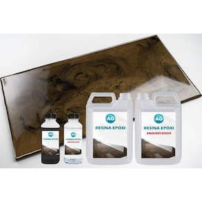 Kit porcelanato liquido metálico bronze marrom / havana