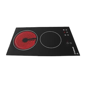 Fogão cooktop elétrico 2 bocas safanelli touch vitrocerâmico