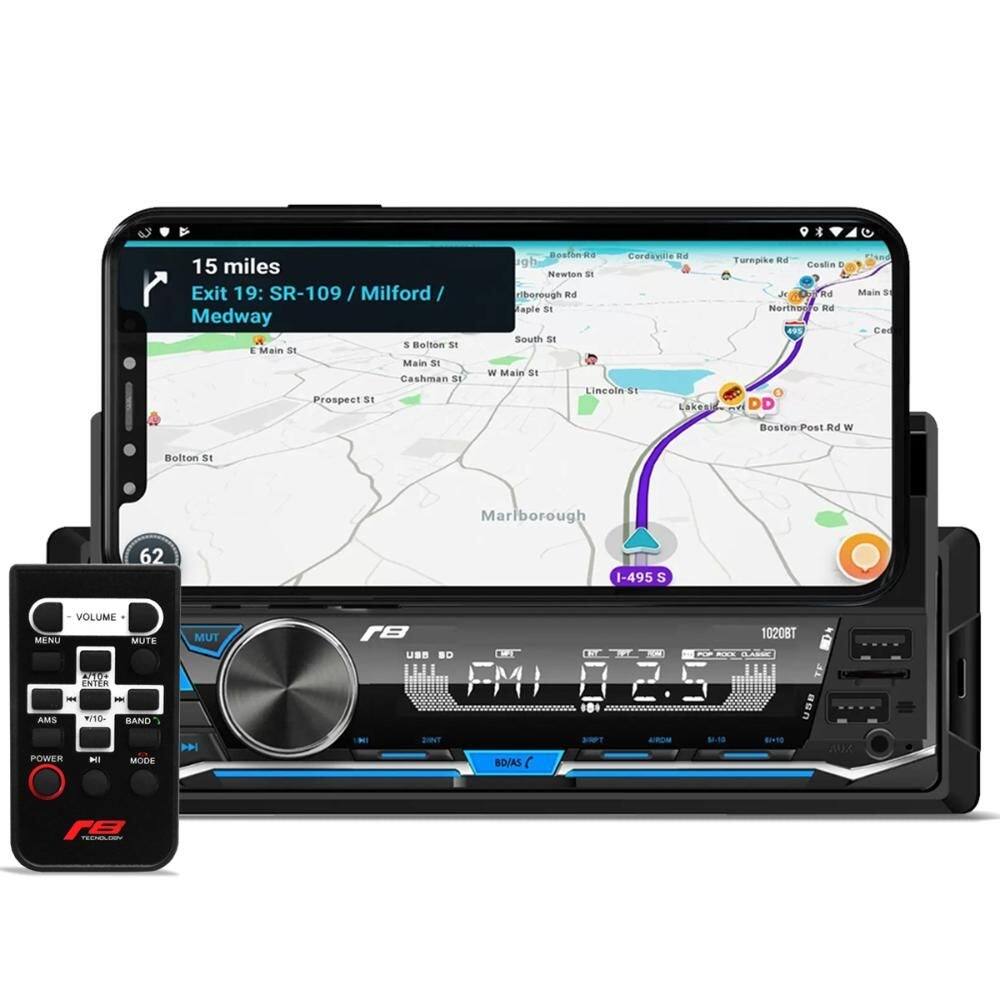 Radio JR8 1020BT USB FM Suporte Celular e Controle