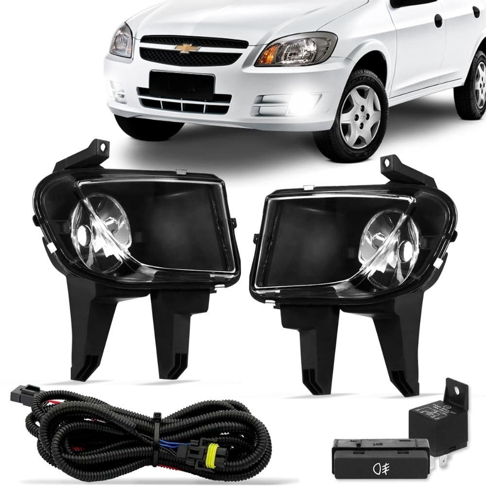 Farol Milha Prisma 2012 e Celta 2012 2015 Auxiliar Neblina