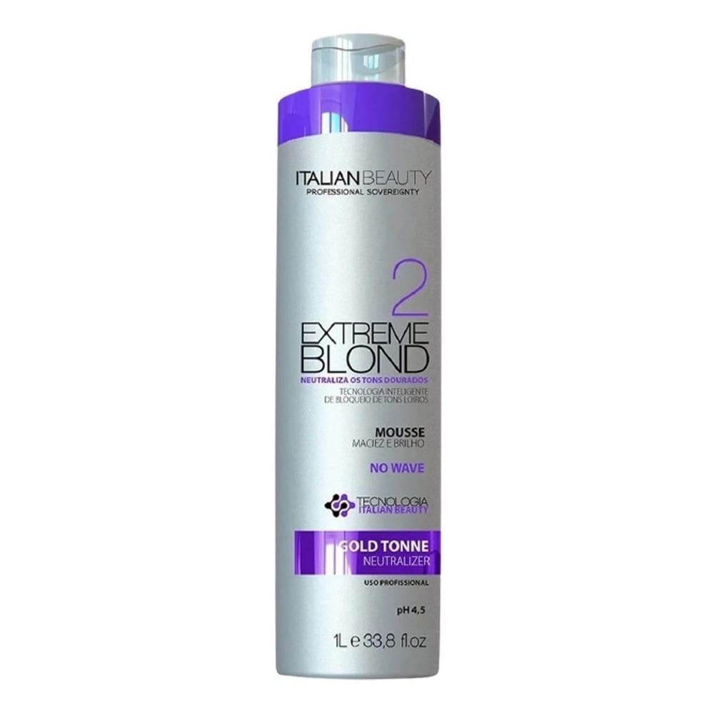 Escova progressiva exreme blond italian beauty sem formol