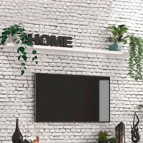 Prateleira 150cm Mdf Branco Dallas - On Móveis