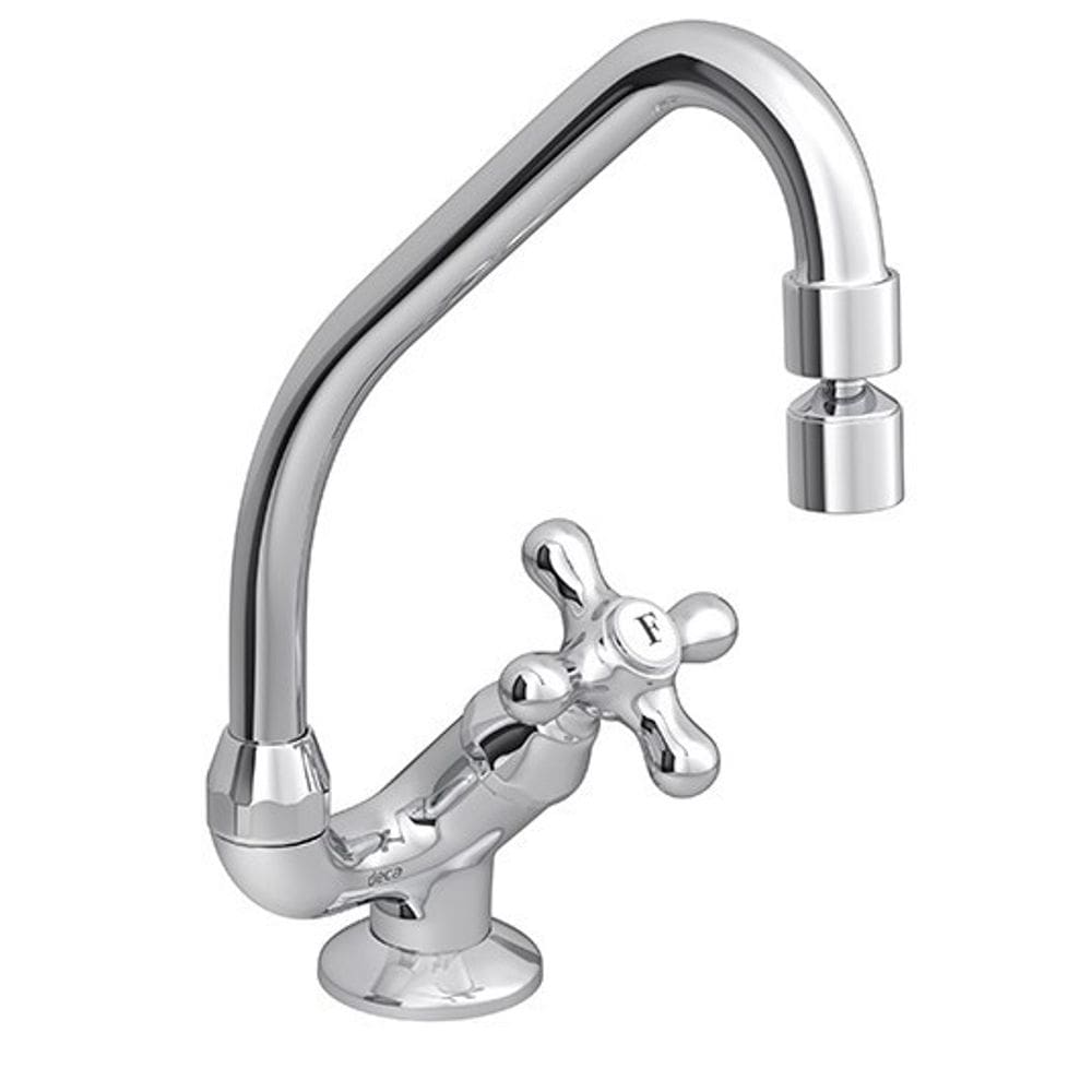 Torneira cozinha mesa Deca BELLE EPOQUE Bica movel cromada 1167C52