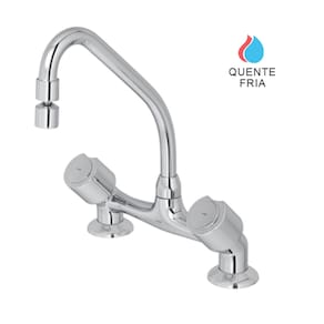 Misturador Cozinha Mesa Deca Targa Bica Móvel - 1256C40CR