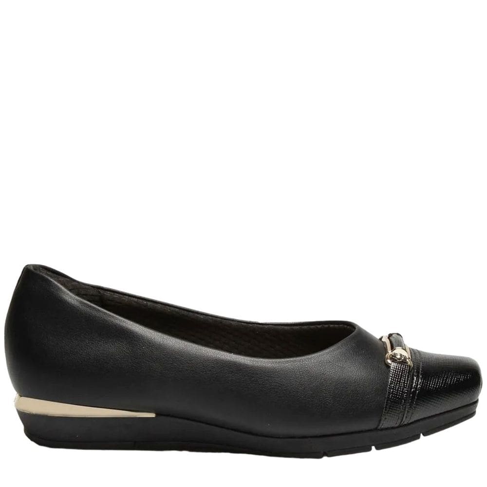 Sapato Feminino Casual Dia a Dia Confort Bico Quadrado Piccadilly Maxi 147305
