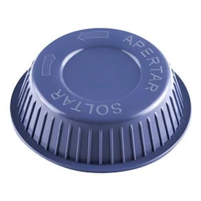 Botão da hélice sem porca azul escuro do ventilador mondial