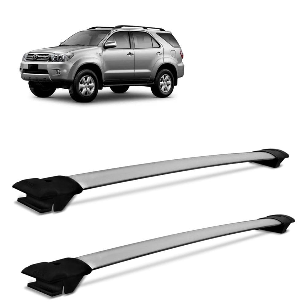 Rack Travessa de Teto Sw4 2005 a 2015 Alumínio Prata