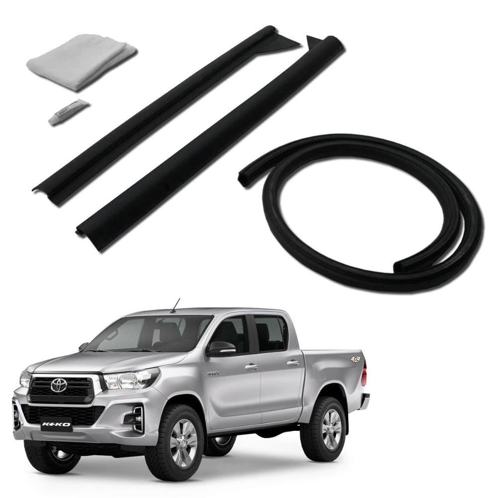 Kit Vedação Tampa Traseira Hilux 2016 a 2020 Original Keko