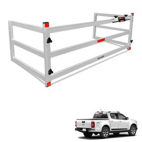 Extensor de Caçamba S10 Cab. Dupla 2012 a 2024 Divisor ED Prata Gtnox