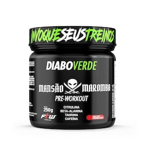 Pre treino diabo verde 250g ftw mansao maromba frutas verm