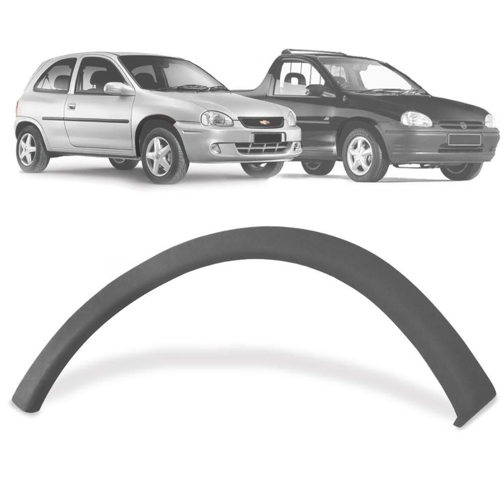 Alargador lamas Corsa Wind SuperCorsa PickUp Diant LD Cinza