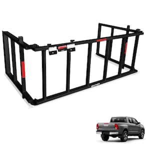 Extensor de Caçamba Hilux 2016 a 2024 Rampa Preto Reforçado 350kg Gtnox