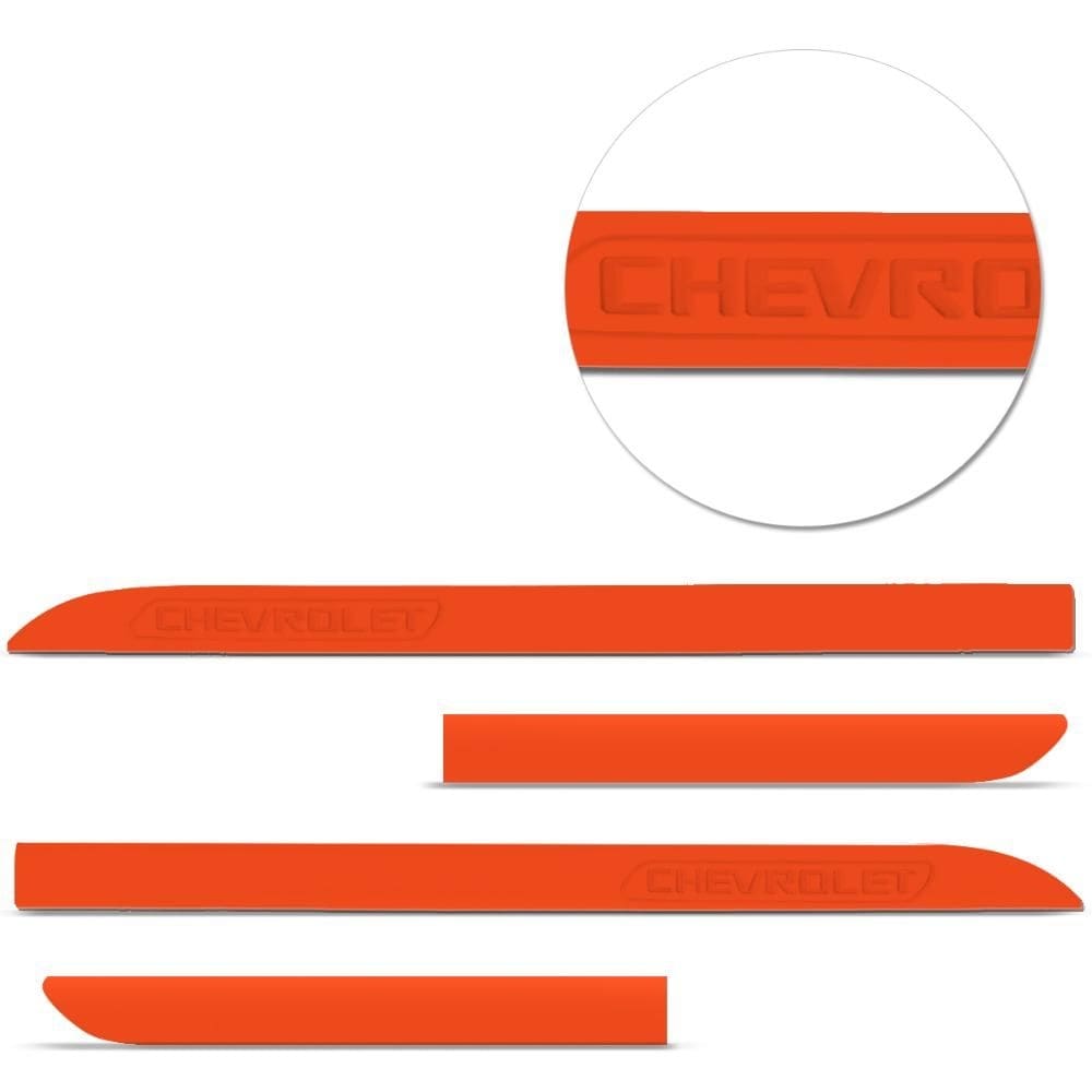 Friso Universal Chevrolet Laranja Flame Modelo Original