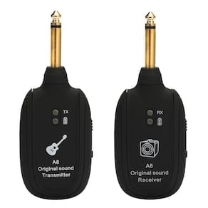 Adaptador sistema transmissor guitarra sem fio