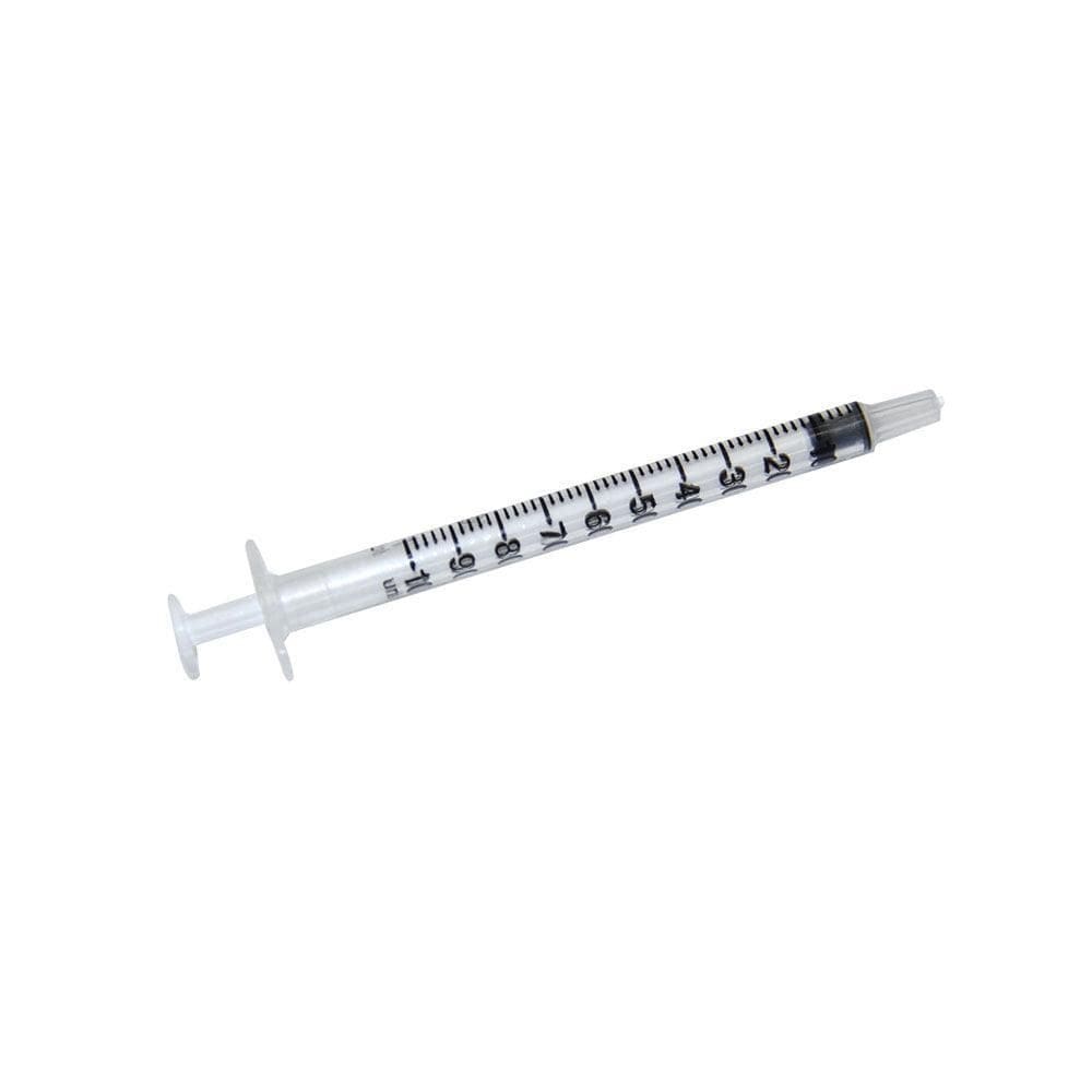 Seringa hipodérmica descartável descarpack 100un 1ml