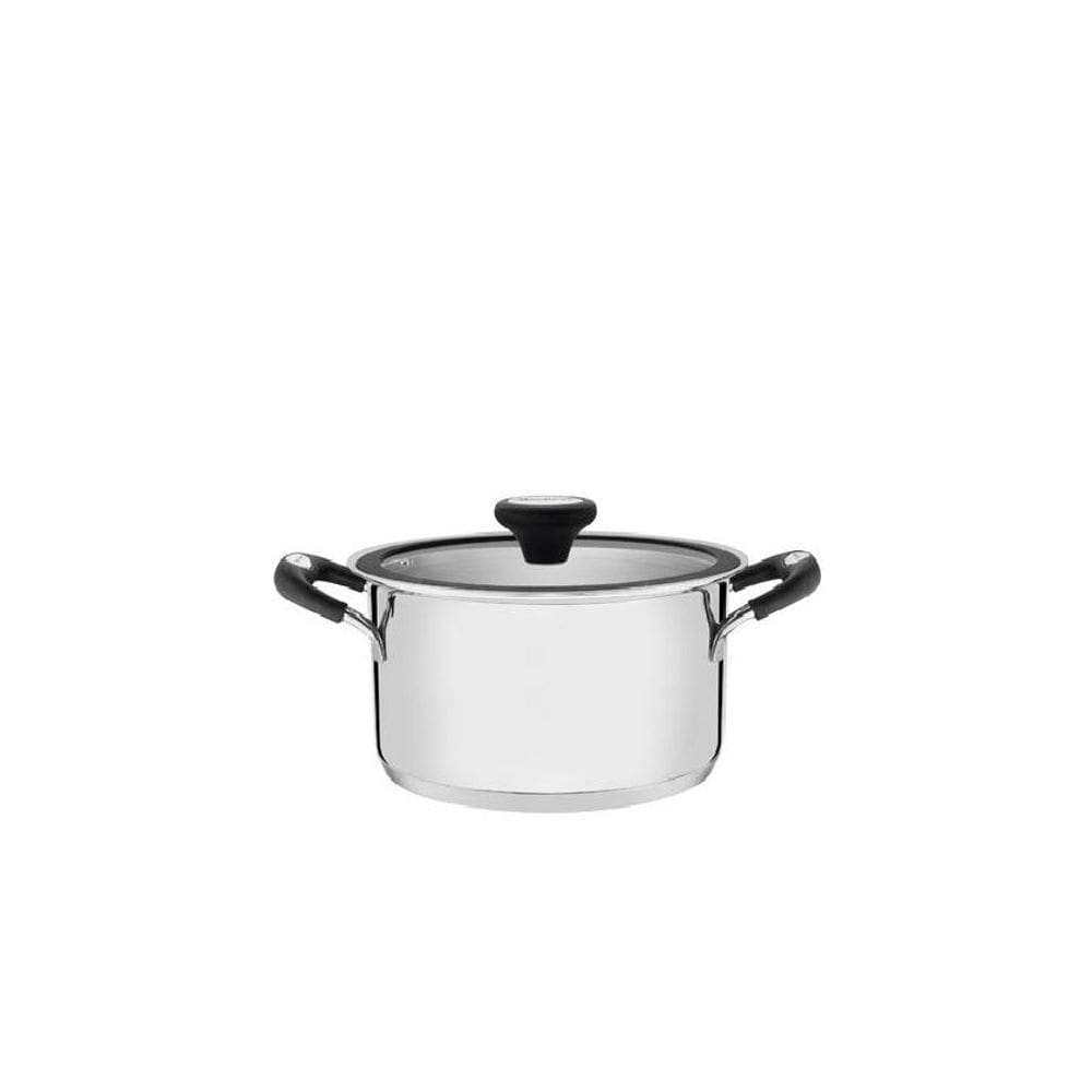 Caçarola funda solar inox fundo triplo 16cm tramontina