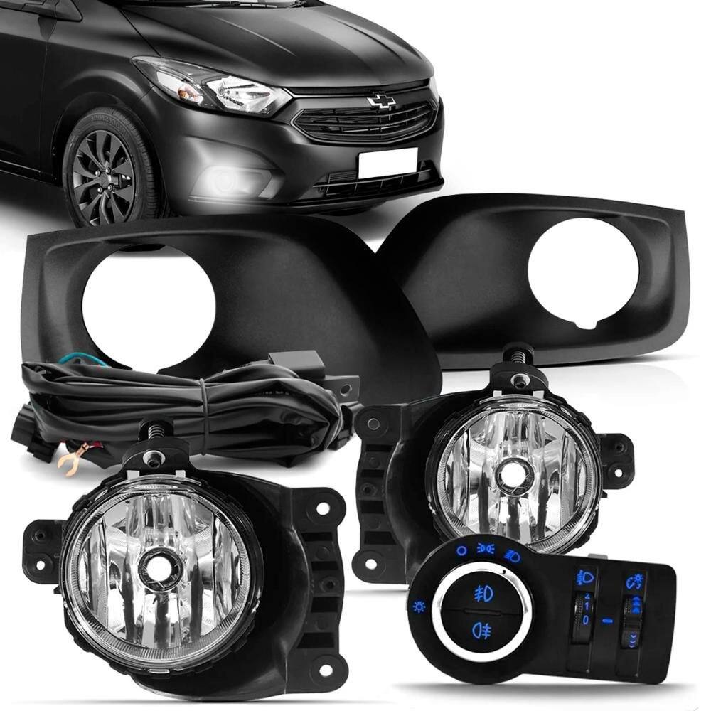 Farol Milha Onix Prisma LT LTZ 2017 2019 Auxiliar Neblina