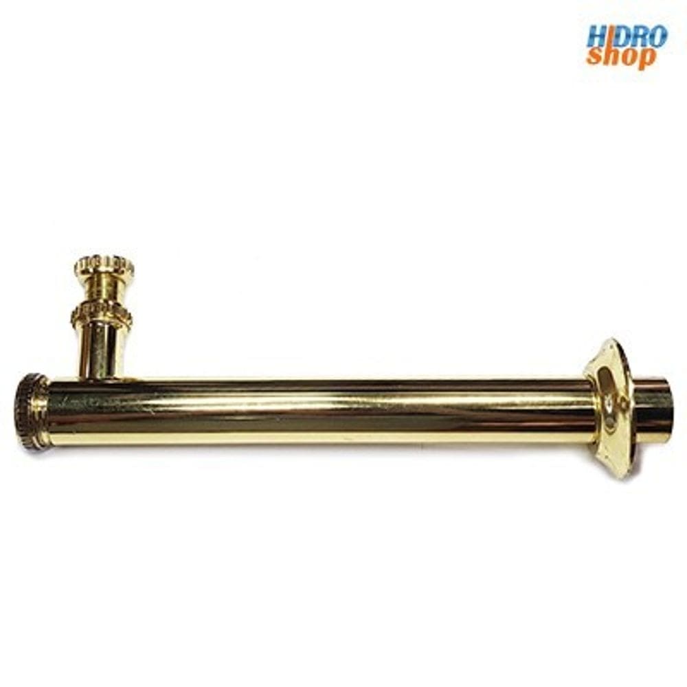 Sifão de Lavatório Compacto Dourado 1 x 1.1/2 Esteves - 1680DVSM