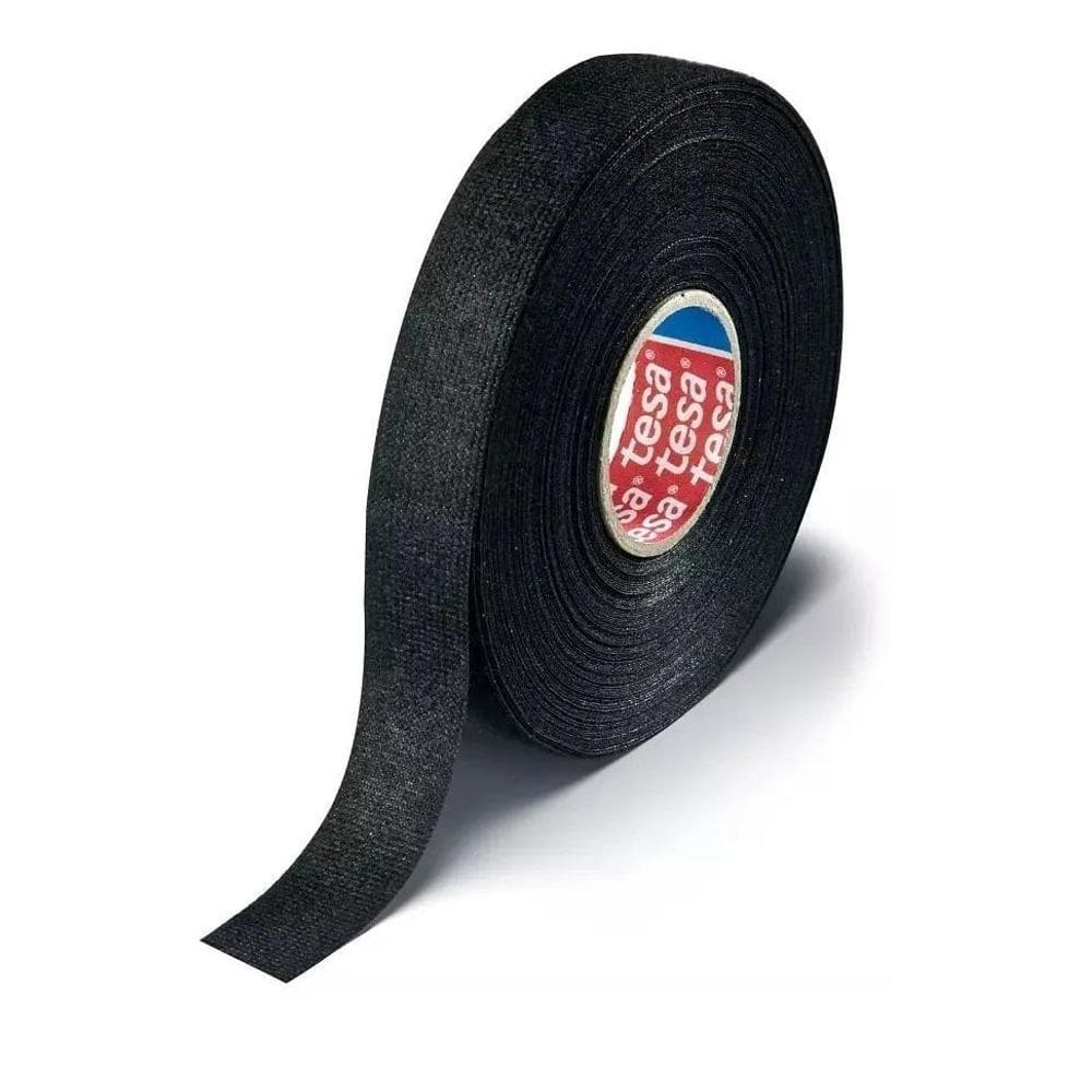 Fita isolante de tecido para chicote 25mmx25m tesa