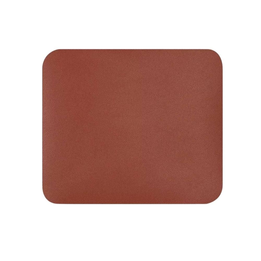 Mouse pad 20x20cm quadrado marrom castor notebook pc gamer