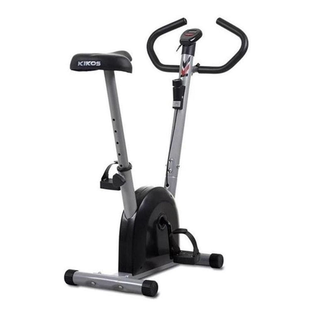 Bicicleta ergométrica - vertical - kikos 3015 - cinza/preto