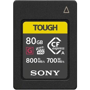 Cartão memória sony tough 80gb cfexpress type a pcie 3.0 800