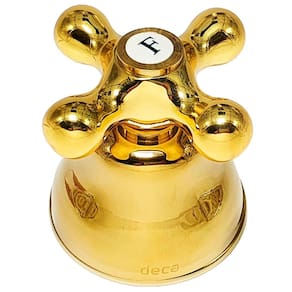 Acabamento Registro Belle Epoque Gold 1/2" 3/4" e 1" - 4900GL52PQ
