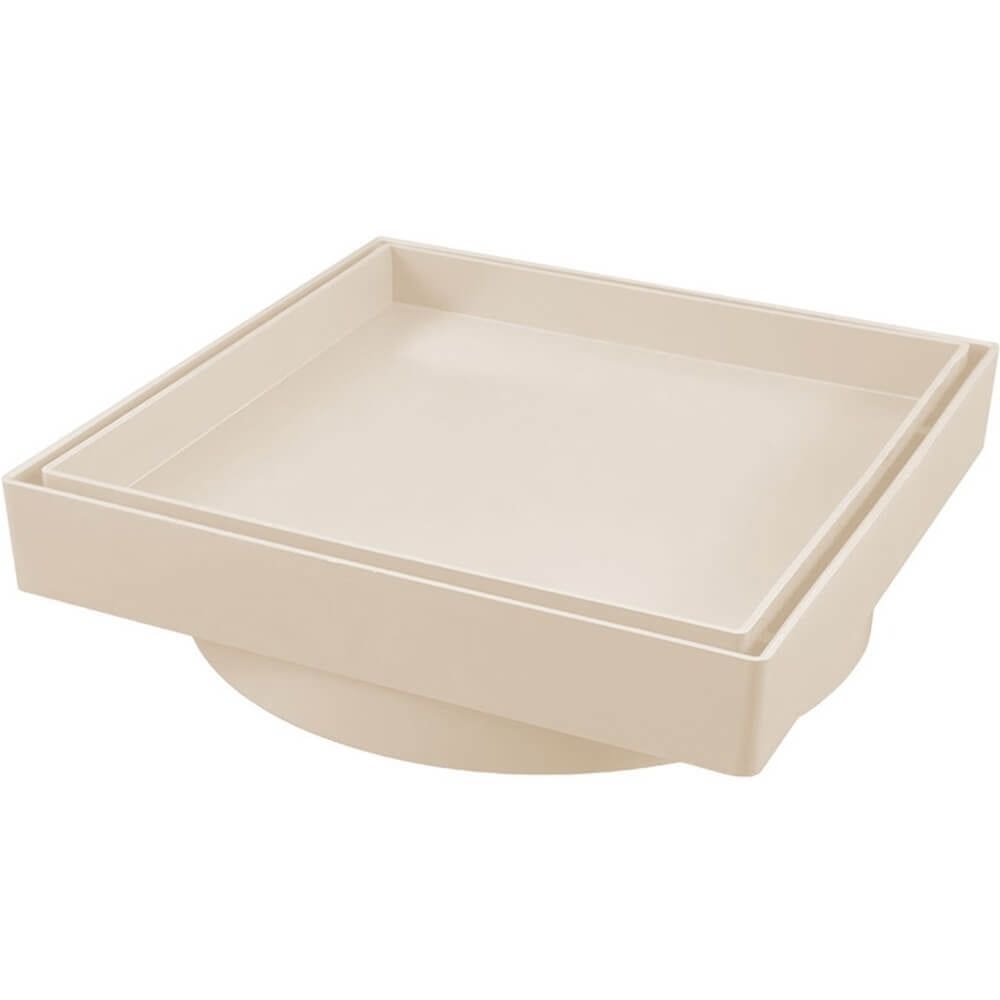 Ralo Invisível Bege 15 X 15 Cm - 1615
