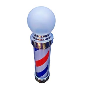 Barber pole 70cm giratório voltagem bivolt.