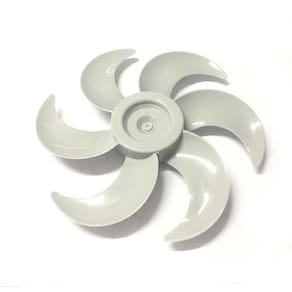 Hélice ventilador mallory 40cm 06 pás fundo cinza