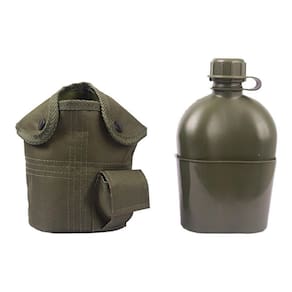 Cantil + caneco cantil polipropleno + porta cantil usa verde