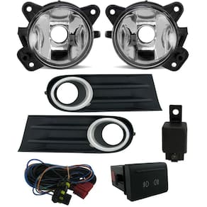 Farol de milha gol g5 2009 a 2013 kit completo