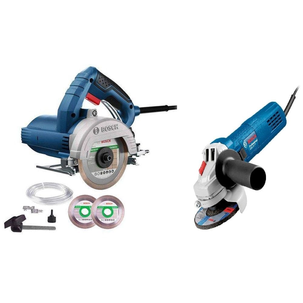 Kit serra mármore  e esmerilhadeira 4.1/2 110v bosch