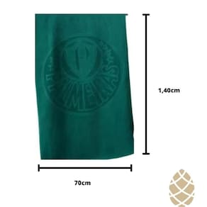Toalha de piscina jacquard time buettner verde